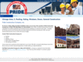 prideconstructioncompany.com
