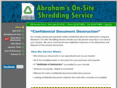 abrahamshredding.com