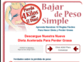 bajardepesosimple.com