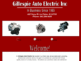 gillespieautoelectric.com