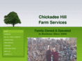 chickadeehillfarmservices.com