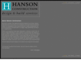 hanson-const.com