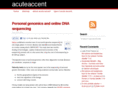 acuteaccent.com