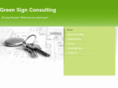 greensignconsulting.com