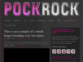 pockrock.com