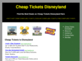 cheapticketsdisneyland.org