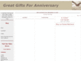 greatgiftsforanniversary.com