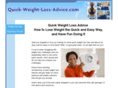 quick-weight-loss-advice.com