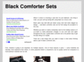 blackcomforterset.com