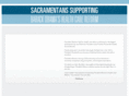 sacramentanssupportingpresidentobamasreform.com
