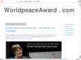 worldpeaceaward.com