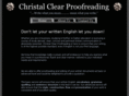 christalclearproofreading.com