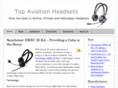 topaviationheadsets.com