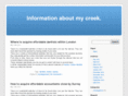 mycreek.info