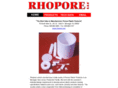 rhopore.com