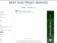 bestpaidproxyservice.com