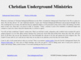 christianundergroundministries.org