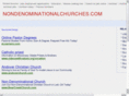 nondenominationalchurches.com