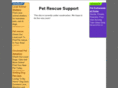 petrescuesupport.org