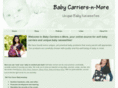 babycarriersnmore.com