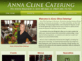 annaclinecatering.com