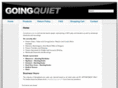 goingquiet.com