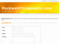rockwallchiropractic.com
