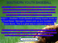 southernyouthbaseball.com