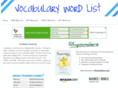 vocabularywordlist.com