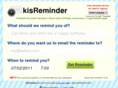 kisreminder.com