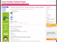 keephealthyeatingsimple.com