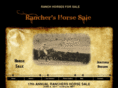 ranchershorsesale.com