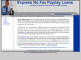 expressnofaxpaydayloans.com