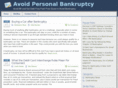 avoid-personal-bankruptcy.com