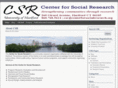 centerforsocialresearch.org
