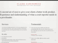 clairegawinowicz.com