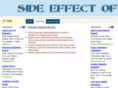 sideeffectof.com