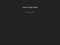 joansayshello.com