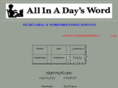 allinadaysword.com