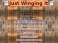 justwingingit.com