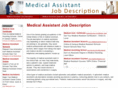 medicalassistantjobdescription.net
