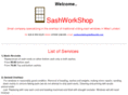 sashworkshop.com