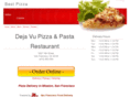 dejavupizzapasta.com