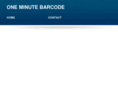 1minutebarcode.com