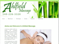 ahlfieldmassage.com