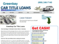 green-bay-car-title-loans.info