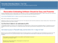 renovationestimatingsoftware.com