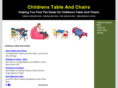 childrenstableandchairs.org