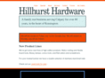 hillhursthardware.com