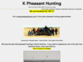 kpheasanthunting.com